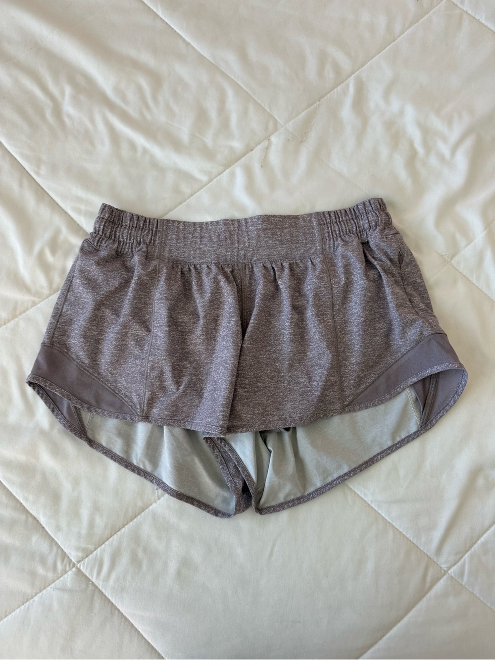 Lululemon Purple 2.5 Low Rise Hotty Hot Shorts
